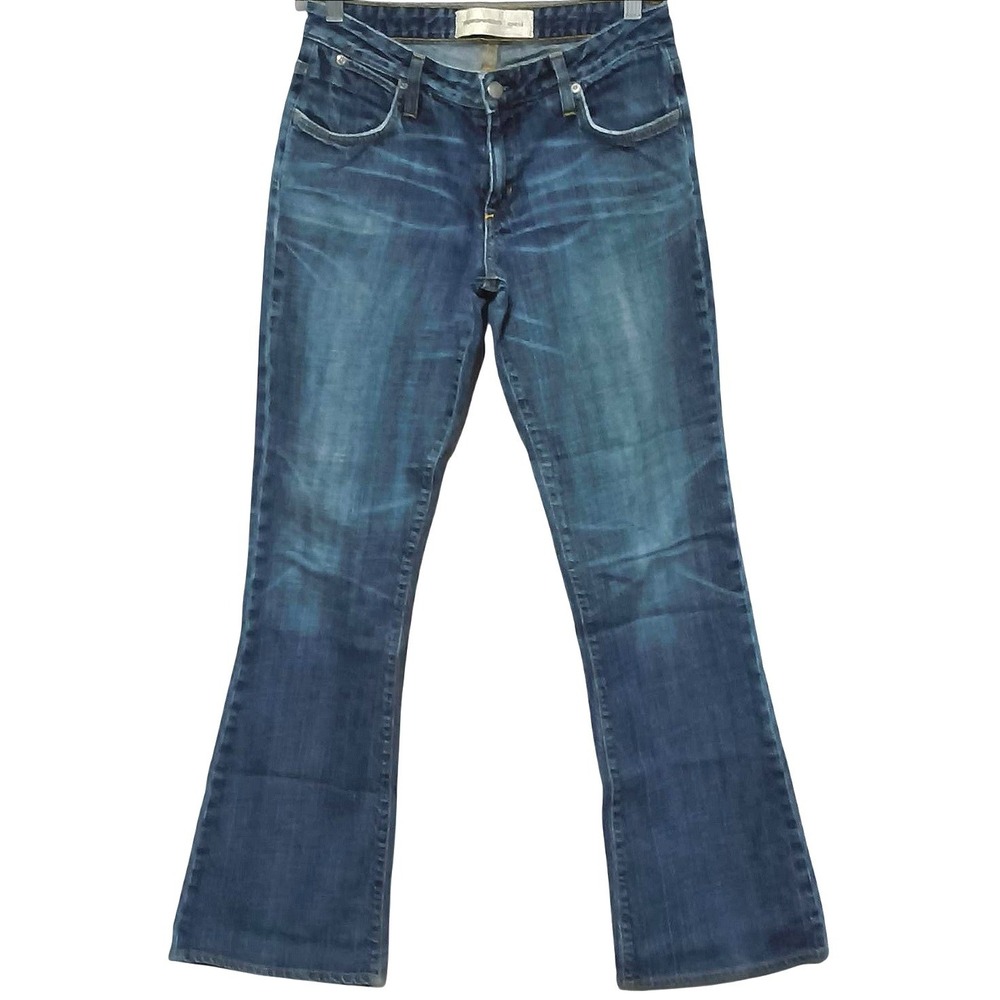 Y2K Paperdenim&cloth Deacon Bootcut Jeans Men 36 Blue‎ Distressed Flare Denim